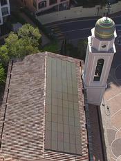 Panneaux photovoltaïques Eglise Saint-Nicolas - ©DR